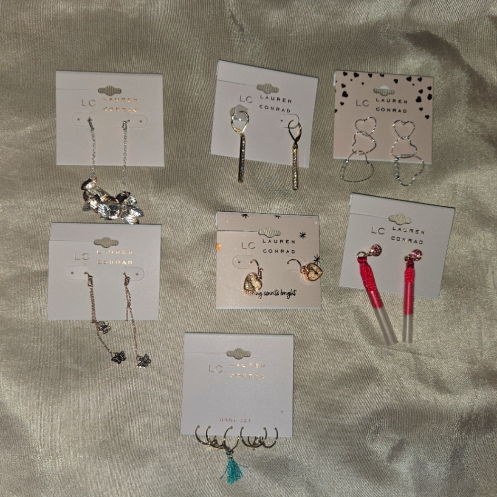Lauren Conrad Earrings Bundle